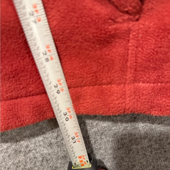 Columbia Fleece Jacket mens XXL burnt red orange full zip soft warm comfort fall - Picture 7 of 10
